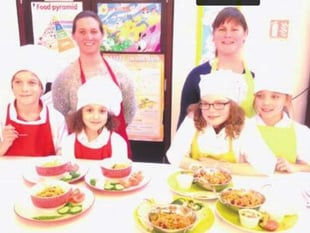 Ready, steady, cook at Menheniot