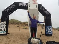 Cal's epic paddleboard challenge