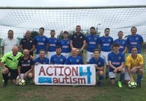 Footballers rally round injured player