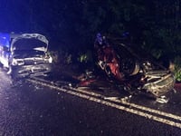 Two accidents in Glynn Valley