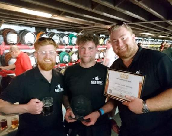 Award for Cornish lager