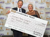 £5k cheque for licensed trade charity