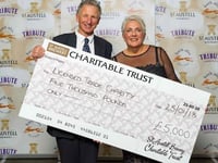 £5k cheque for licensed trade charity