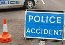 A38 partially blocked after collision