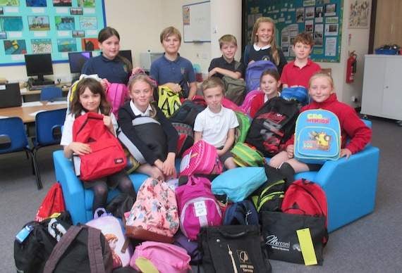 Schools team up for international cause