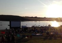 Wizard evening at lake