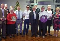 Bowls club's presentations