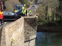 Lengthy diversions still in place after bridge crash - updated