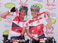 Cyclists tackle London to Brighton ride