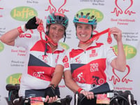 Cyclists tackle London to Brighton ride