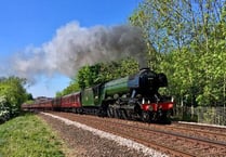 The world-famous Flying Scotsman is heading this way