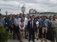Agricultural apprentices from Cornwall go to Westminster