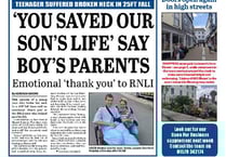 Local news, views, photos and information in your latest Cornish Times, out today