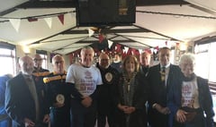 RFU President visits Cornwall on charity walk