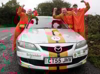 Cornball24 banger rally takes to the roads