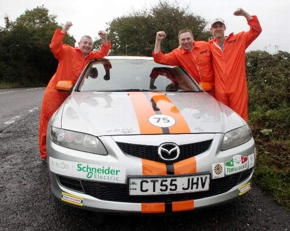 Cornball24 banger rally takes to the roads