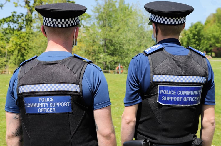 Generic police community support officer. PCSO