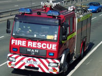 Firefighters tackle blaze at Liskeard electrical sub station