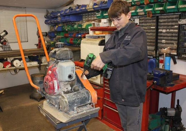 Liskeard college take part in take your child to work day