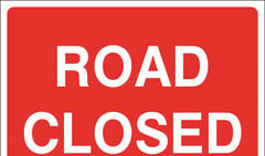 Main Liskeard to Callington road to be closed overnight from Monday for a week