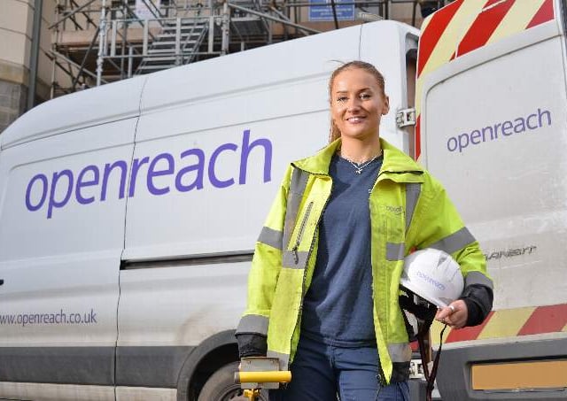 Openreach plans to create more than 400 jobs this year across the South West