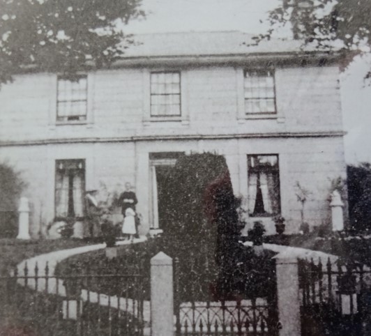 Liskeard Eventide Home in an early photograph when it was a house named Castle Villa