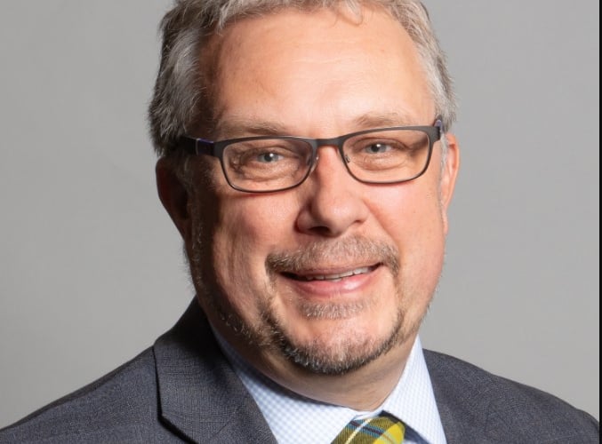 Official portrait of Steve Double, MP for St Austell and Newquay