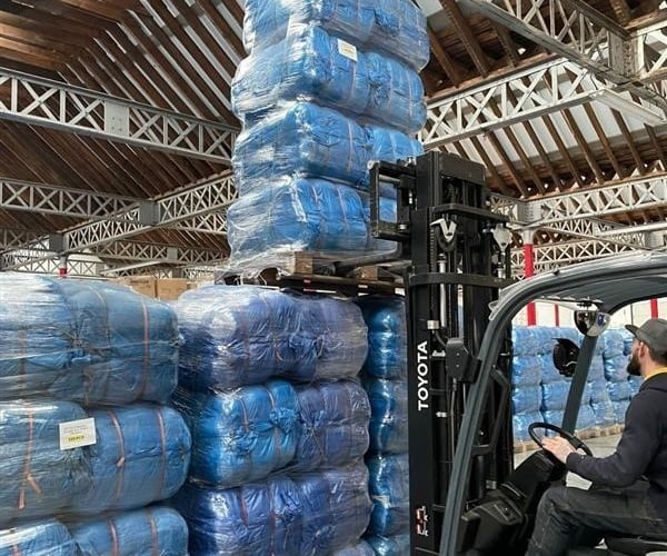 ShelterBox aid is being distributed to collective centres like schools and churches in Lviv where people are seeking shelter and safety