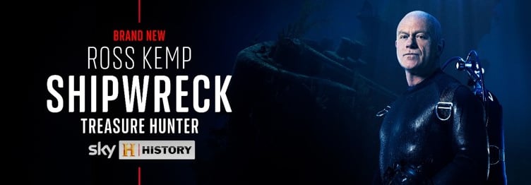 Watch Ross Kemp dive into the shipwrecks of Plymouth 