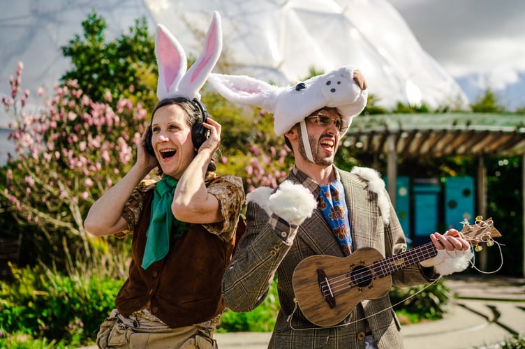 Operation Egg Hunt at the Eden Project
