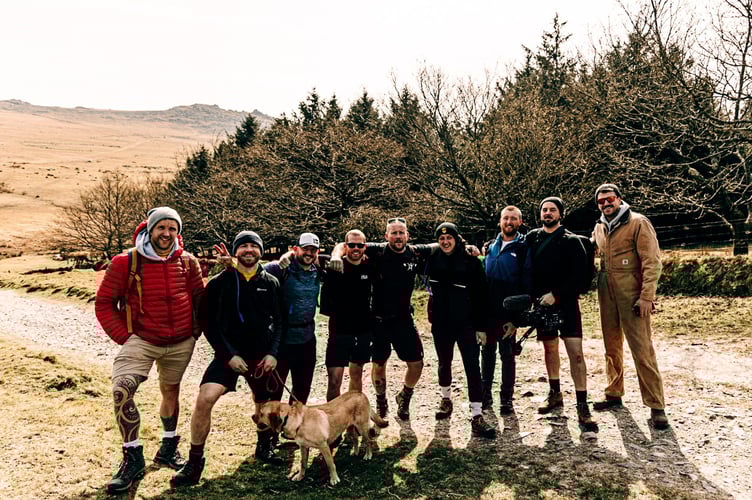 Man Down Cornwall Ben Nevis Log Carry Challenge Crew