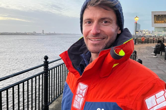 Picture shows presenter, engineer and adventurer Rob Bell