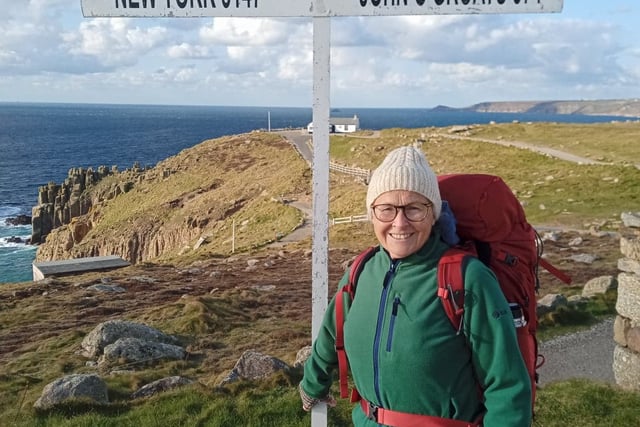 Kim’s 874 mile trek for charity