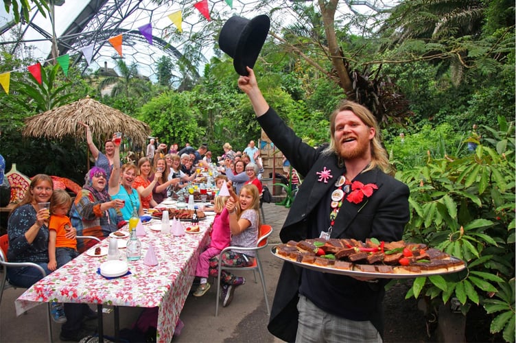 An Eden Project Big Lunch event