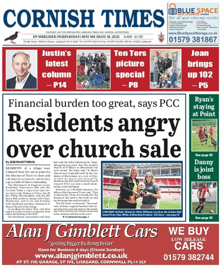 Inside this week’s Cornish Times