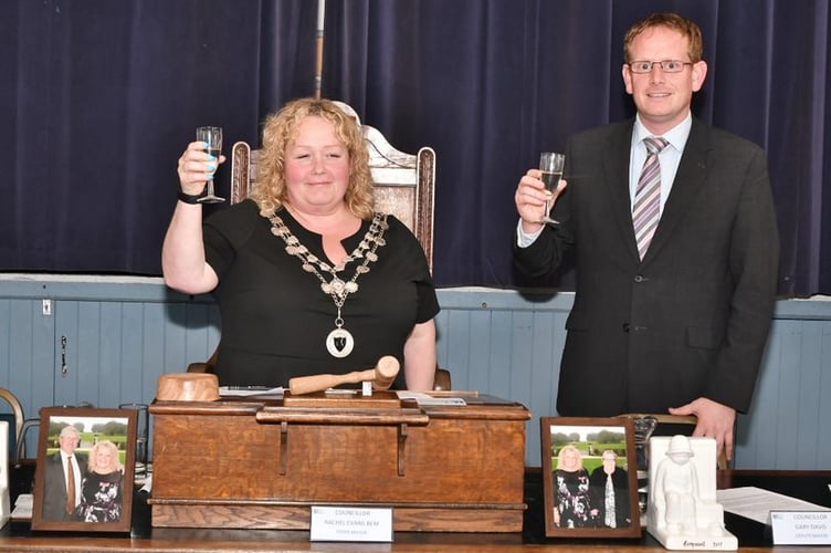 TORPOINT Town Mayor Councillor Rachel Evans