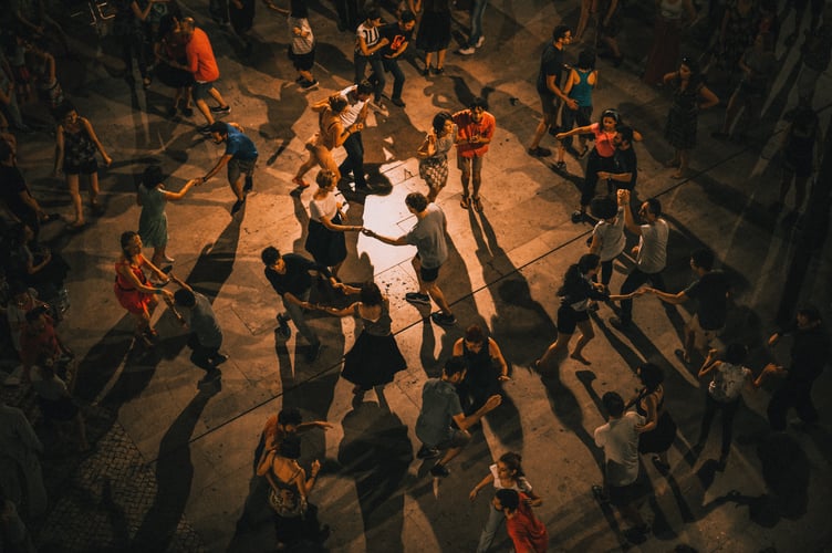 Barn dancing at Morval and Widegates