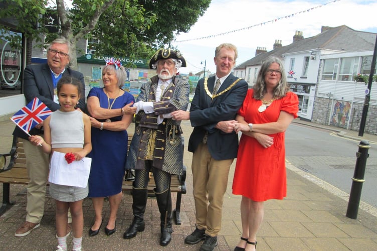 The Queen’s jubilee celebrate in Saltash 