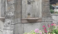Water finally restored to town’s nineteenth century fountain