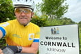 Cycle completed in memory of beloved father from Bodmin