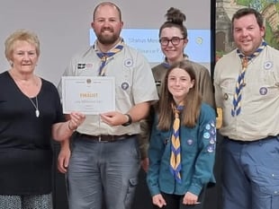 Scouts impress the Lion’s Den