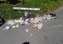 Man highlights littering issue