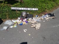 Man highlights littering issue