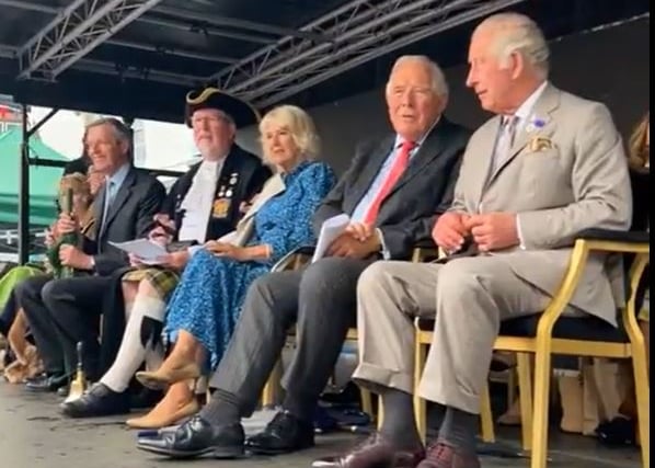 Proud Vinken receives CBE from HRH King Charles