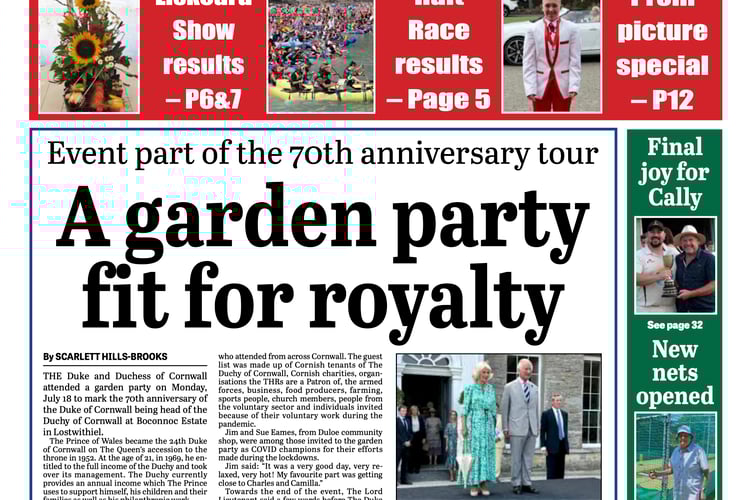 Pick up the Cornish Times