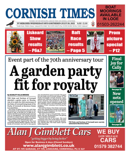 Pick up the Cornish Times
