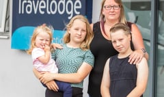 Struggling family forced to live in Travelodge for months