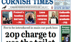 What’s in this week’s Cornish Times