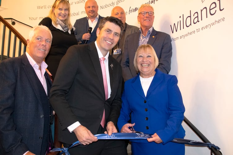 Wildanet opened it's new headquaters in Liskeard 
