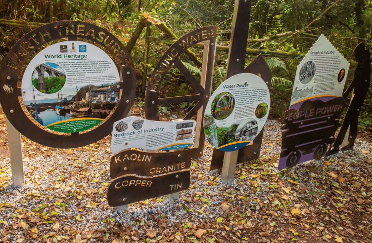 Luxulyan Valley with Charlestown was designated as part of the Cornwall and West Devon Mining World Heritage Site in 2006